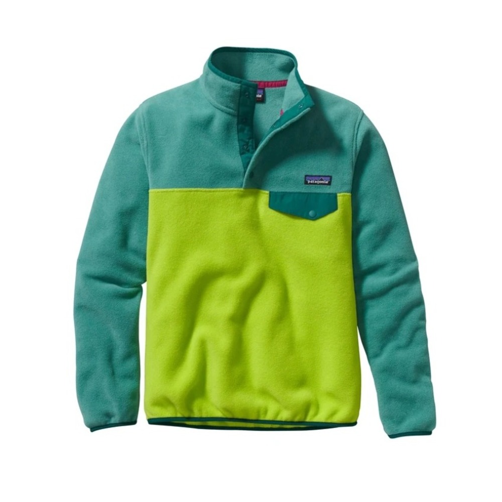 Patagonia Synchilla Lightweight Snap-T Pullover Peppergrass Green 25455 XL